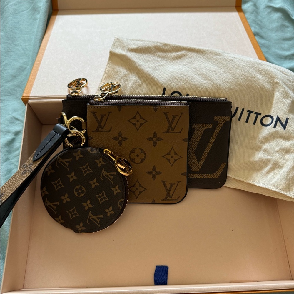 Louis Vuitton trio pouch